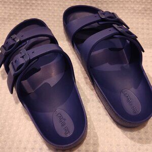 Cat & Jack, Adjustable Buckles, Blue, Boys Toddler, Size 1